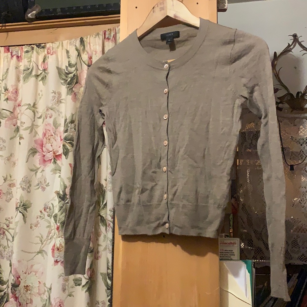 J Crew 100% Merino Cardigan